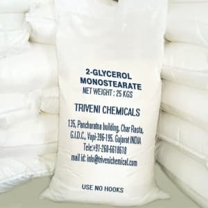 2-Glycerol Monostearate — White powder